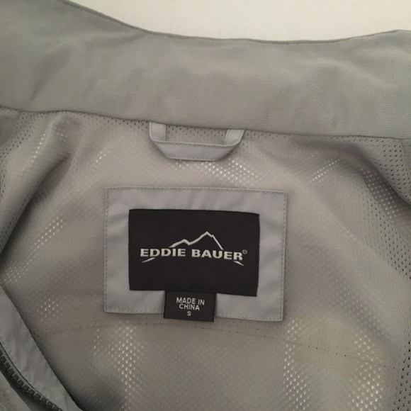 Eddie Bauer Weather Edge Rain Jacket Small - Picture 6 of 14